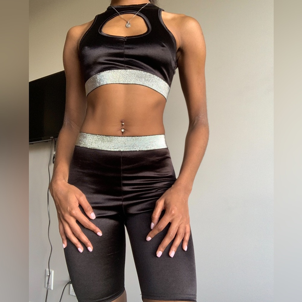 Glam Athletic Short Set